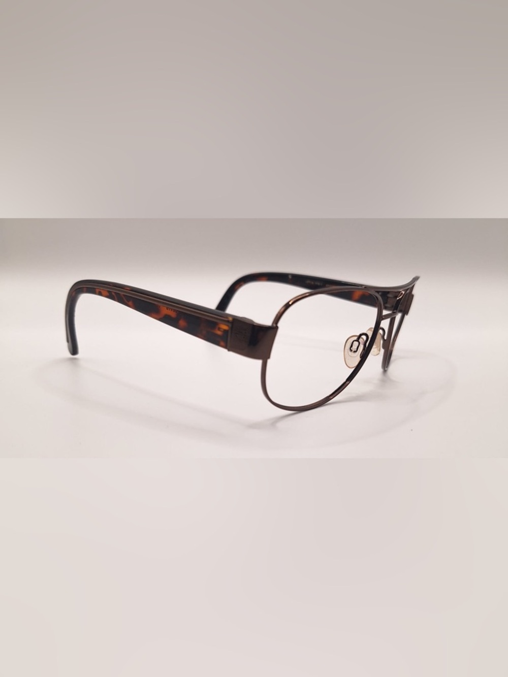 Levi’s LSSUN 805-1 Brown Pilot Metal Sunglasses Frames Only